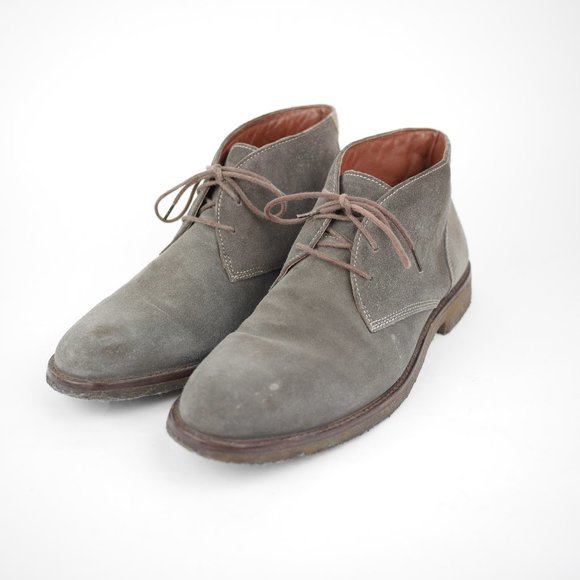 Johnston & Murphy Calder Chukka US 11/EU 44 Gray Suede Boots Johnston & Murphy Calder Chukka US 11/EU 44 Gray Suede Boots  main image 3